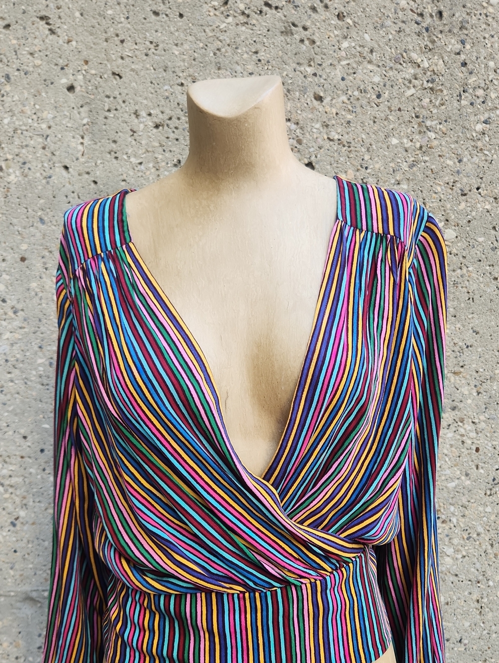 Maeve Multicolor Striped Blouse - Picture 2 of 12